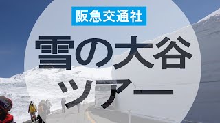 【ツアー】阪急交通社のツアーで雪の大谷いってきた | I went to Yuki-no-Otani (Snow Wall) on a tour by Hankyu Express.