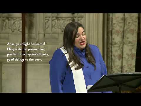 Arise Your Light is Come! performed by Liz Lang | August 29, 2021