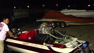 Blown injected alcohol flat bottom