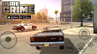 Pure Crime: Gangster Shooting gameplay | Open World game 📱