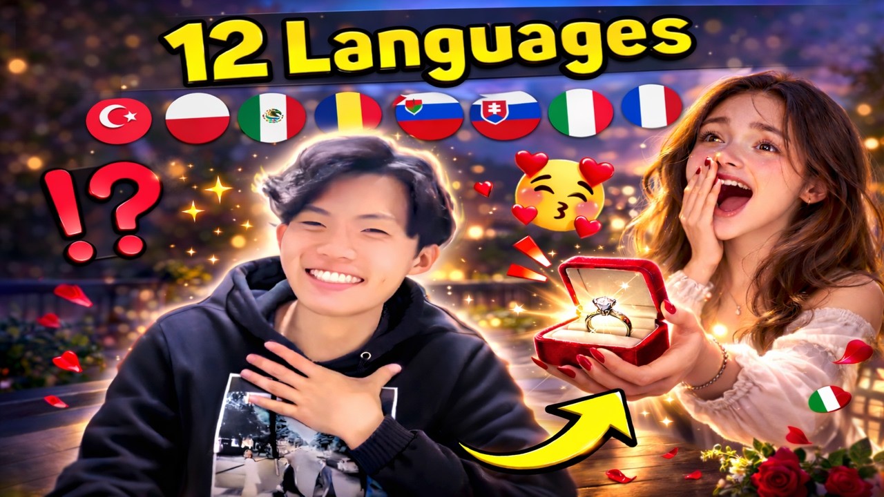 Японский полиглот получил предложение после того, как заговорил на их языке! 💍