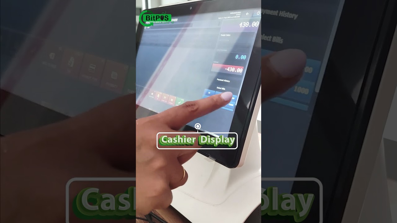 🌟 **Explore the New Self Ordering Customer Display by BitPOS!** 🌟