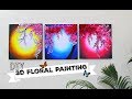 3D Floral Painting For Wall Decor/Shilpkar Art