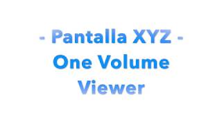 dent-scan / Pantalla XYZ ONE VOLUME VIEWER