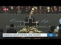 Watch Dr. James Zogby’s remarks from Jesse Jackson Sr. memorial service