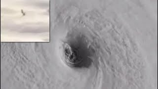 'Signs in the Sky'  *  Hurricane Irma  *Actual Demon Flits Along the Clouds
