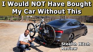 This is the best way for me to transport my bike  Stealth Hitch Review