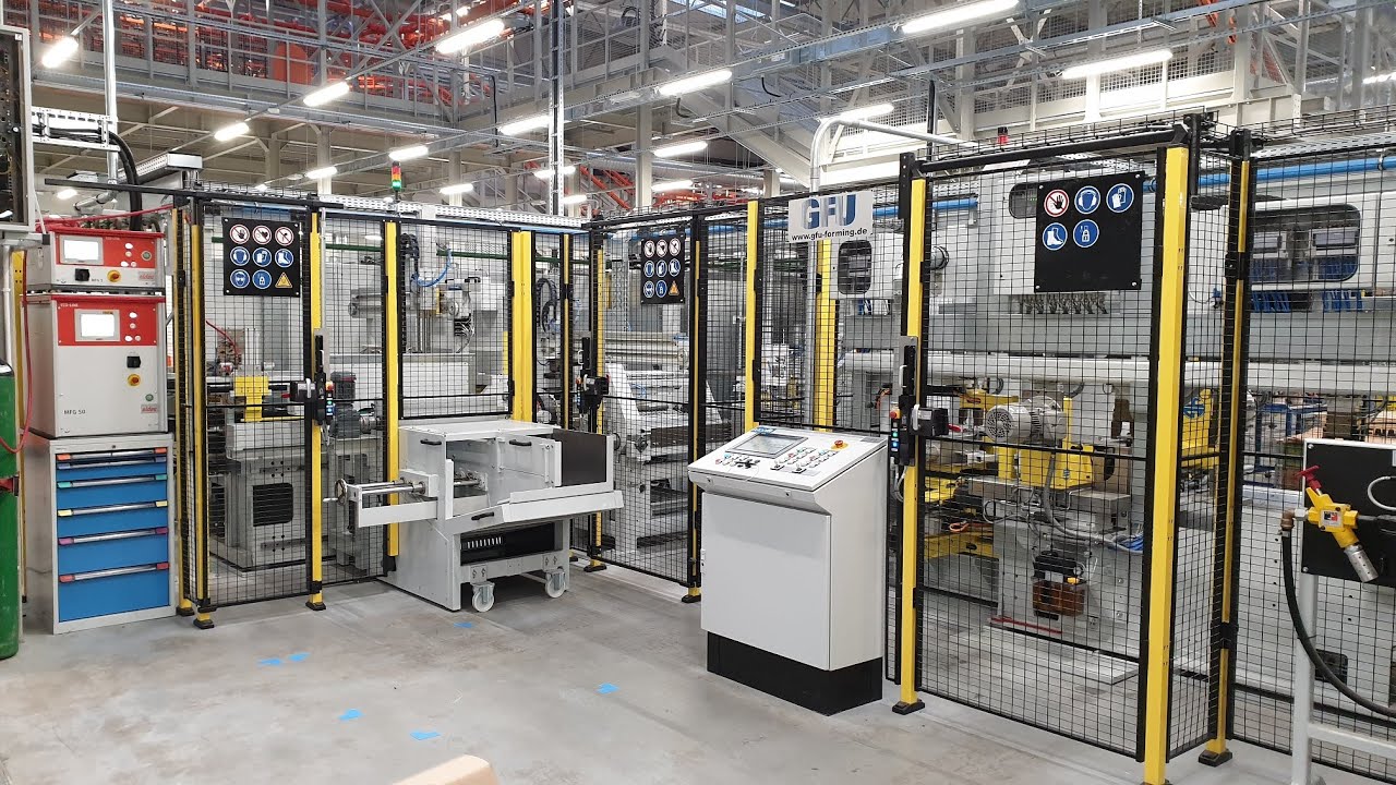 How to make a shock absorber, RM 652+HP 60, Shock absorber production