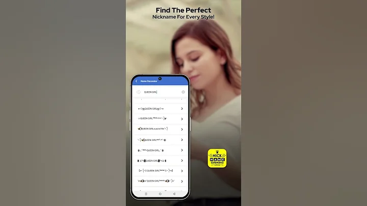 (Eng)            Nickname generator app for unique and cool nicknames with fancy Fonts for gamers