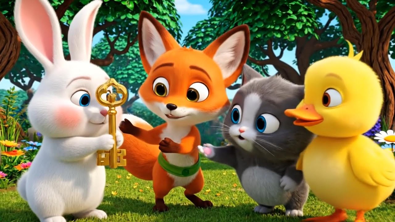 🐰🐤Roro, Dodo & Kiki: Quest for the Golden Key & What Lies Behind the Secret Marble Door?