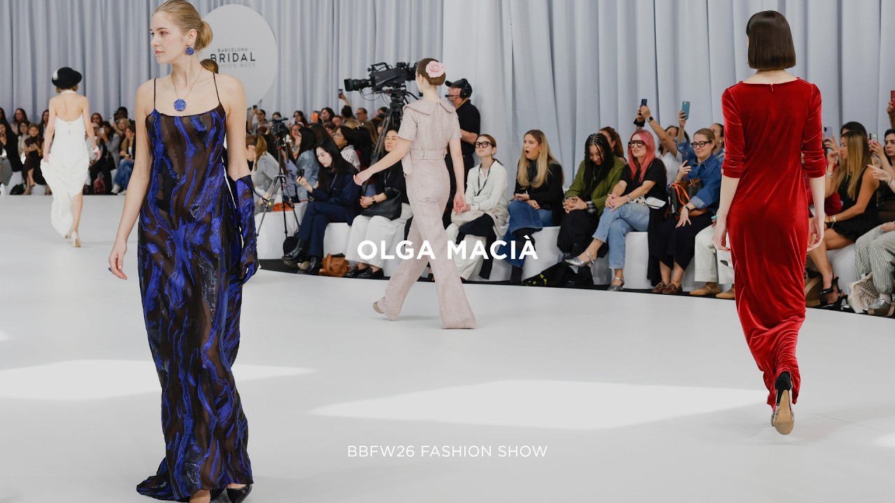 Olga Macià – BBFW26 Fashion Show: Artistic Bridal Expression and Contemporary Elegance