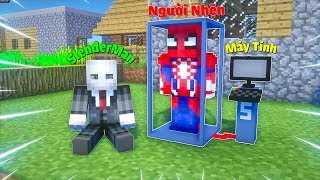CHẾ TẠO THÀNH CÔNG CỔ MÁY CÓ THỂ TẠO RA TẤT CẢ SIÊU ANH HÙNG TRONG MINECRAFT | Thử Thách SlenderMan