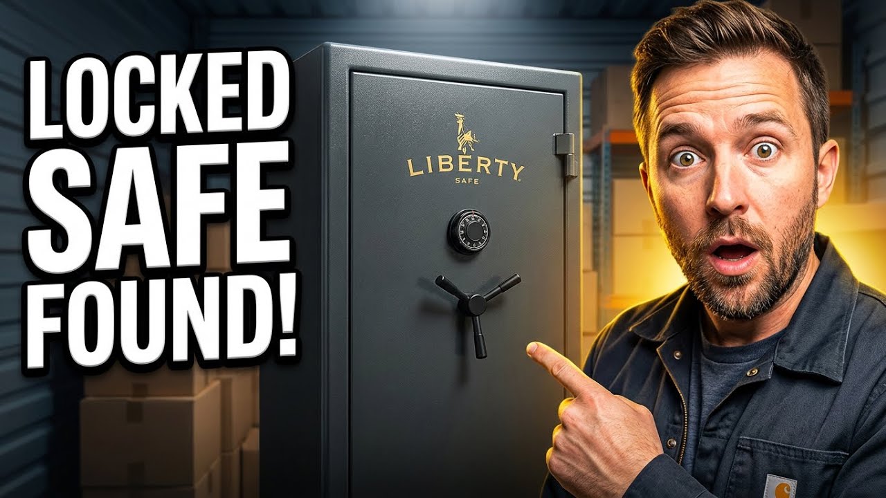 He Bought a Storage Unit at Auction… Then Found a Locked Liberty Safe ...