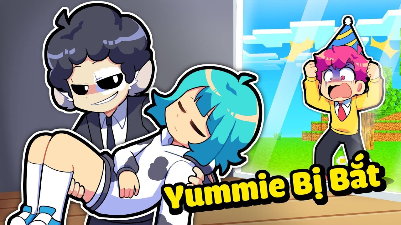 YUMMIE THỬ LÒNG HIHA BẰNG CÁCH BỊ BẮT VÀO NGÀY SINH NHẬT CỦA HIHA TRONG MINECRAFT 🤣