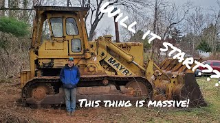 Will It Start?! HUGE Cat 983B That's Been Sitting For Years!!
