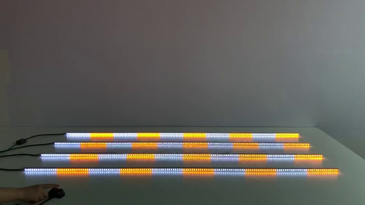 4 pack 59” LED Underglow Waterproof Light Bar/Kits with Rocker