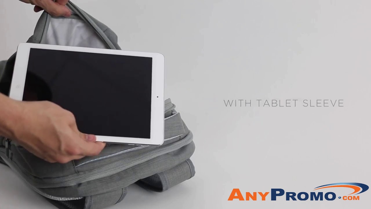 Promo Product Review: Zoom® Grid 15" TSA Computer Backpack| AnyPromo 745668