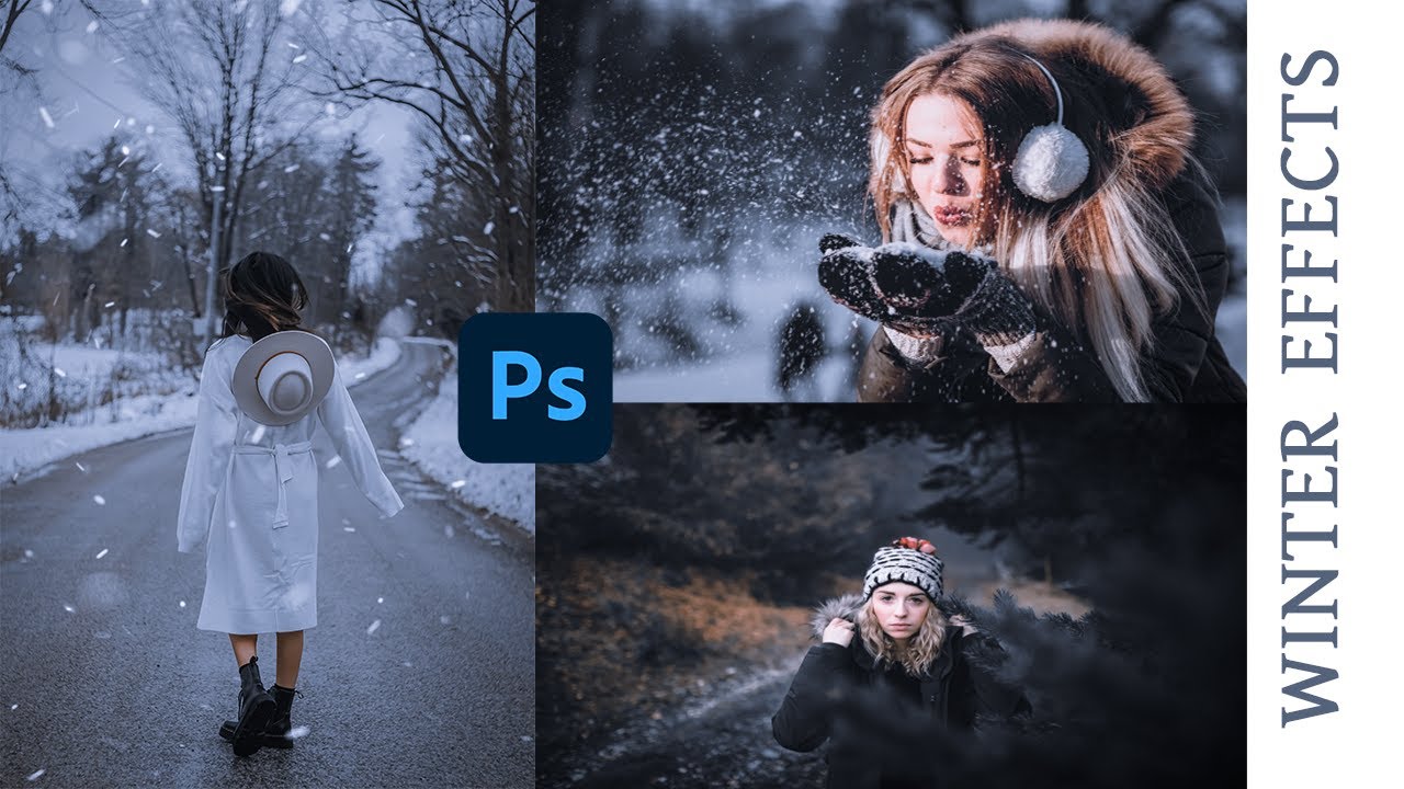 Winter Effects Photo Edit ll Photoshop Tutorial