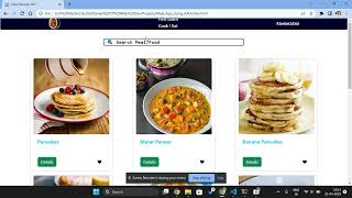 Meal App Using API #skill_test #codingninja
