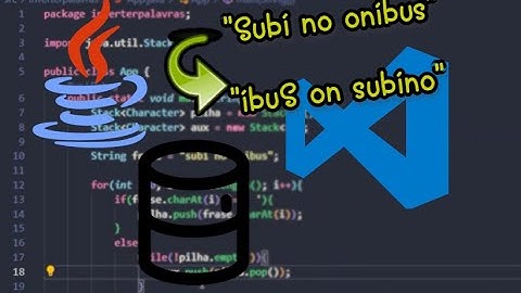 Inversão de Palavras Com Pilhas em Java (Sem Alterar Ordem da Frase)