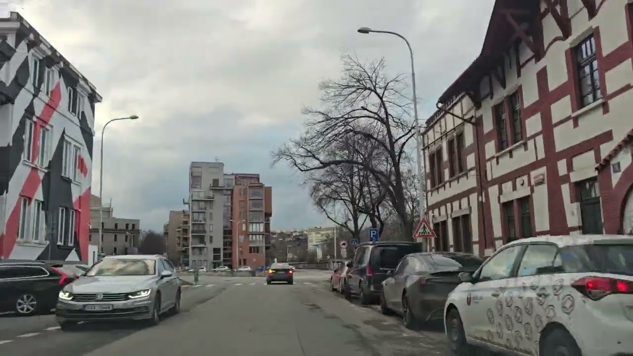 🚗 Prague Libeňský ostrov → Prague Kobylisy (Valčíkova) | Calm Drive in Prague | 4K | No Commentary