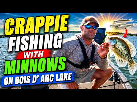 Crappie Fishing with Minnows on Bois D' Arc Lake