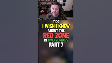 MW3 Zombies: Red Zone Tips I WISH I KNEW Part 7