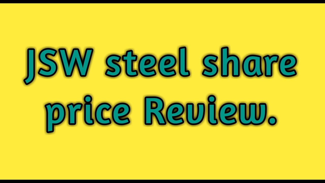 JSW Steel Share Price Review YouTube