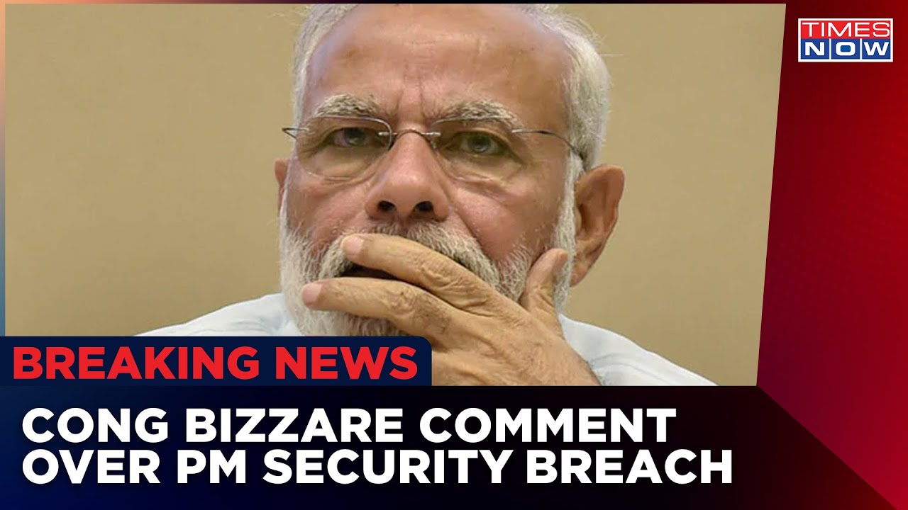 PM Modi's Security 'Breached' in Vijaywada, Cong Accepts Releasing Black Balloons | English News