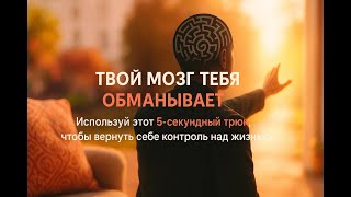 картинка: Хватит думать! Эта ловушка твоего мозга крадет твое будущее, и ты даже не подозреваешь