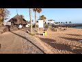 PLAYA DE LAS AMERICAS - TENERIFE - BEAUTIFUL BEACH - EVENING WALK ALONG THE OCEAN - CANARY ISLANDS