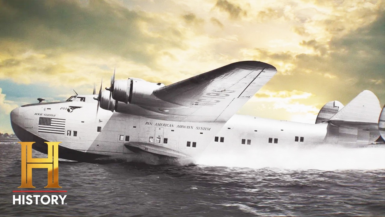 Pan American’s Dixie Clipper Makes First Regular Trans-Atlantic Passenger Service to Europe