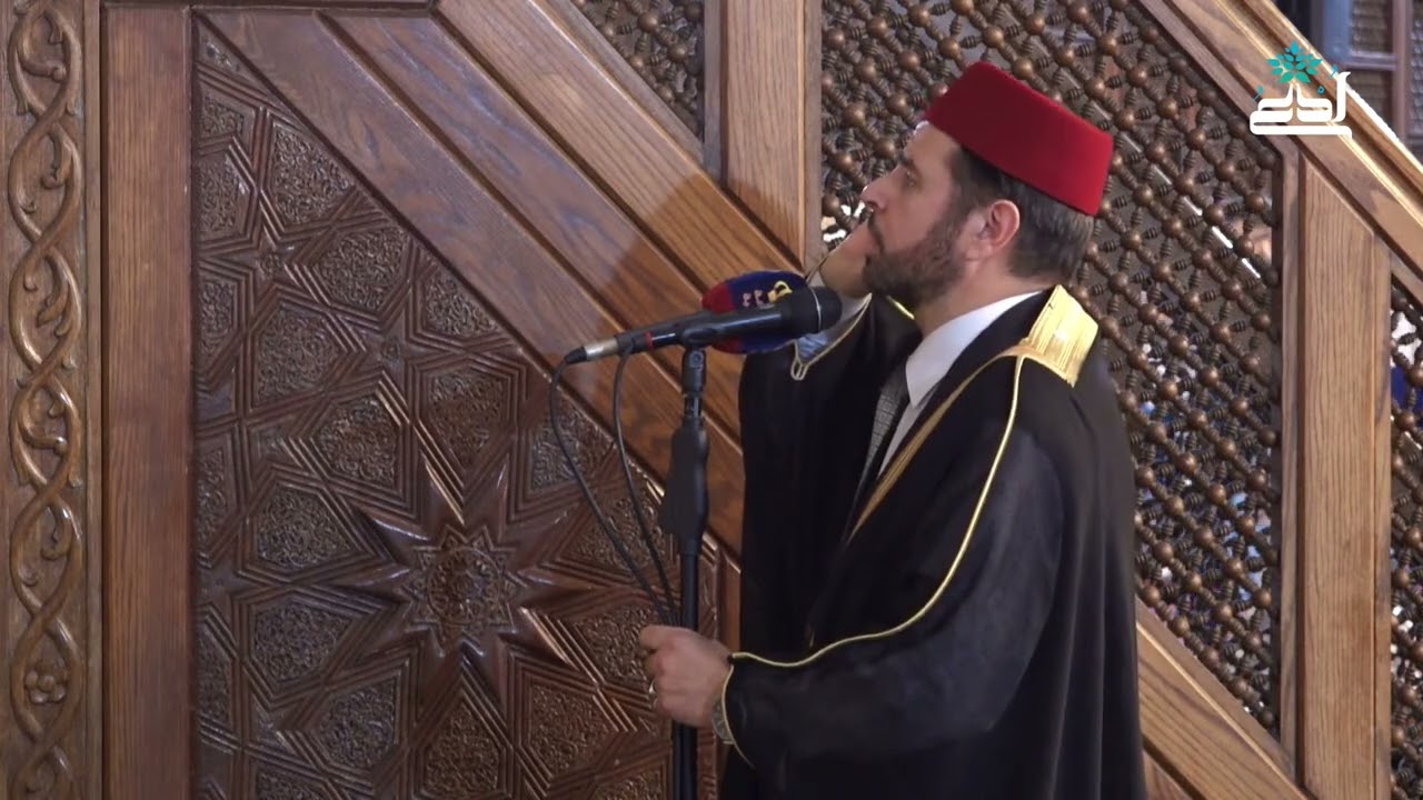 اذان العشاء للشيخ معروف الشريف حفظه الله ١٦ رمضان 1446 مقام الحجاز