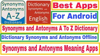 Best Apps For Synonyms and Antonyms 2022 screenshot 5