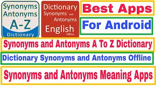 Best Apps For Synonyms and Antonyms 2022 screenshot 2