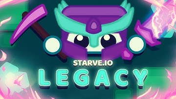 Starve.io - New update, legacy mode and fighting savages!