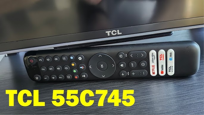 Buy TCL C74 Series 55C745K 55 Smart 4K QLED TV with Google