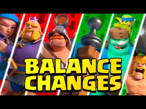 ¿QUÉ LES PASÓ A LOS LARRYS? ✨ NUEVOS CAMBIOS de BALANCE EN CLASH ROYALE