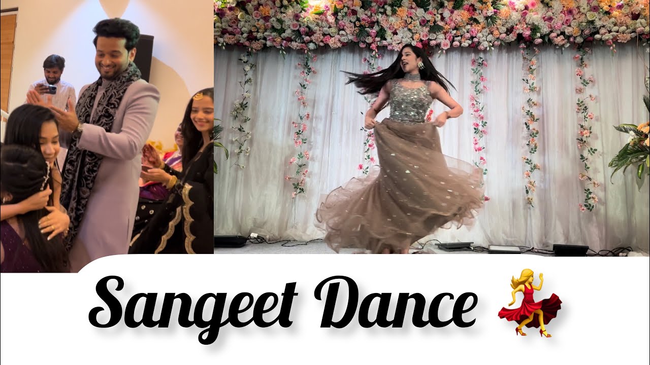 My Dance Performance 💃 | Aditya & Neha’s Wedding ♥️ | Aditya Satpute |Sanika Bhoite