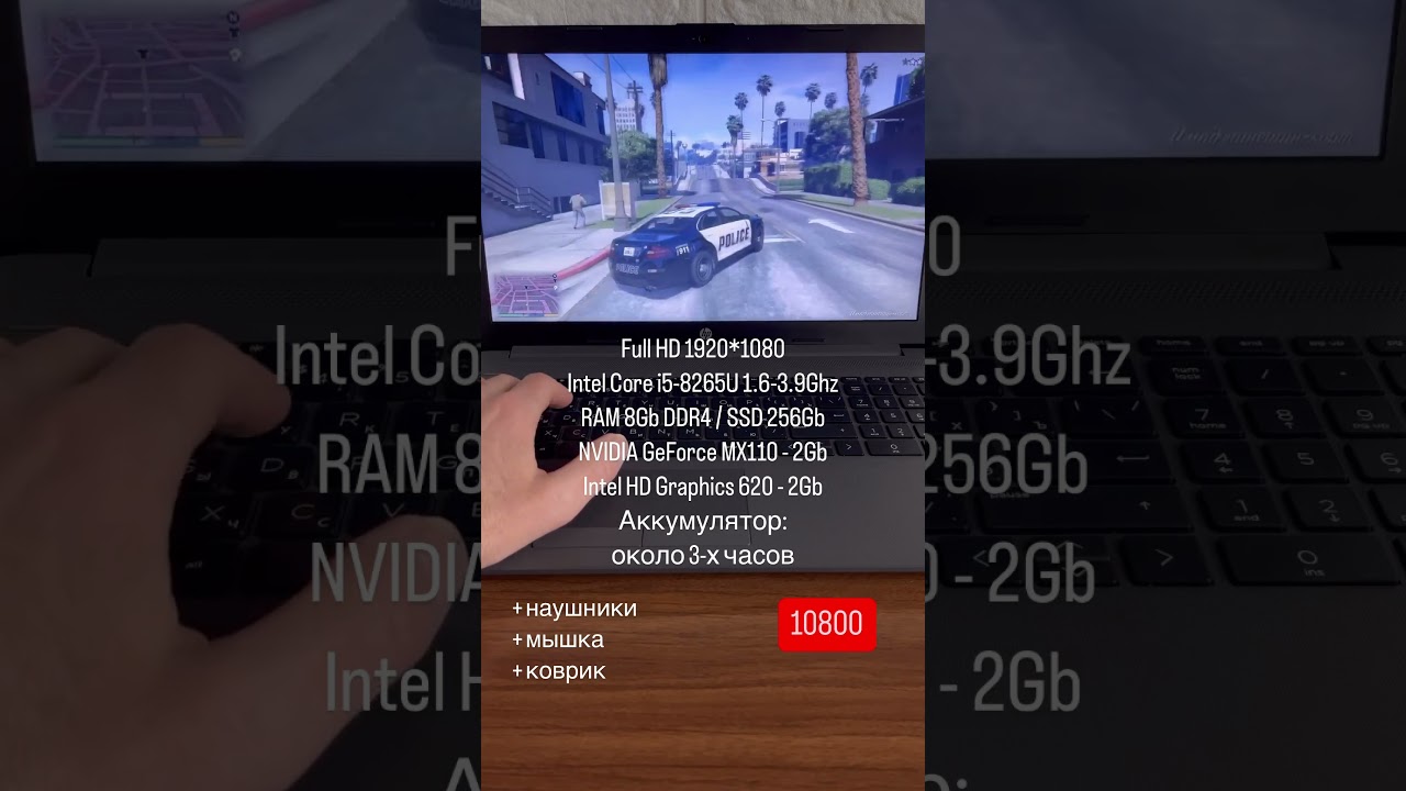 Intel Core i5-8265U + NVIDIA GeForce MX110