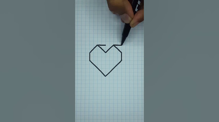 How to Draw 3D Illusion on Graph Paper