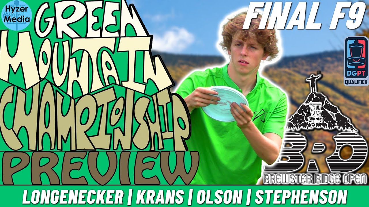 2025 Brewster Ridge Open | Final F9 | Krans, Longenecker, Olson, Stephenson | DGPT Q-Series