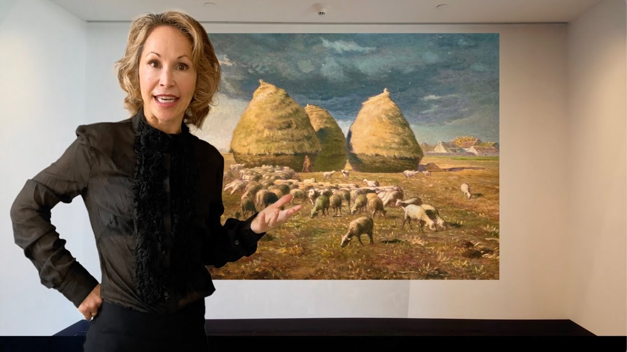 Haystacks Autumn by Jean Francois Millet YouTube