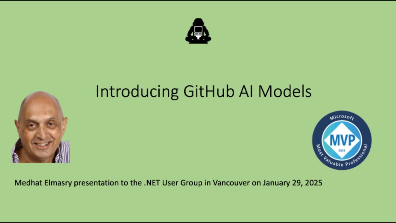 Introducing GitHub AI Models - YouTube