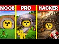 BUNKER House Build Battle In Minecraft - NOOB VS PRO CHALLENGE - Maizen Mizen Mazien Parody