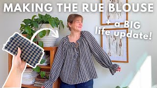 Making the Rue Blouse