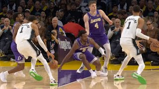 Victor Wembanyama Absolutely Bodies Bronny James For Bucket