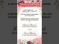 Beautiful Muslim Engagement Invitation 🌙 Customized Digital Invitation