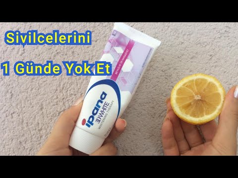 1GÜNDE SİVİLCELERİ YOK ET-DİŞ MACUNU  MASKESİ