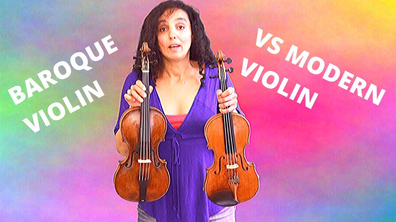 Baroque Violin Vs Modern Violin Different Or Similar? YouTube